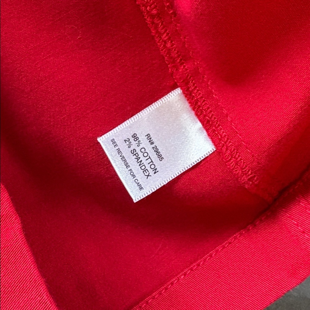 Pendleton Stretch Cotton Button Up Jacket Red Siz… - image 6